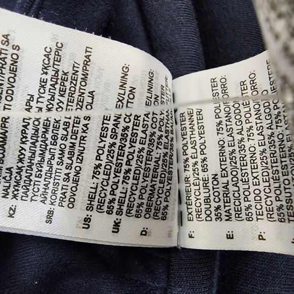 Adidas X Zoe Saldana Track Jacket Women Small Full Zip Navy Pockets Logo Legacy - Picture 13 of 14